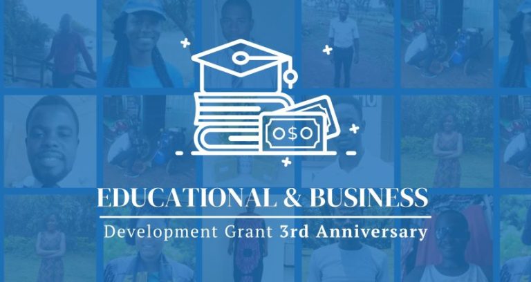 3 Year Anniversary of the Educational & Business Development Grant Program!