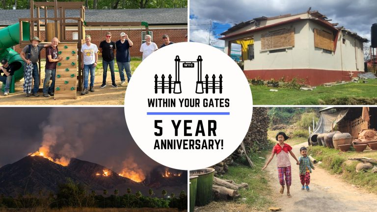 5 Year Anniversary of Within Your Gates Program!
