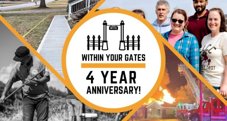 Happy 4 year anniversary to Within Your Gates!