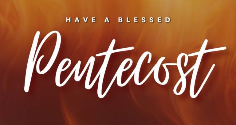Hope Everyone Had a Great Pentecost!