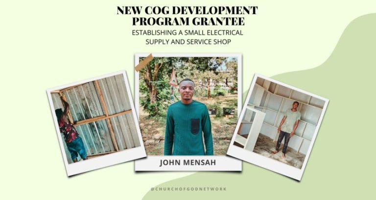 Welcoming Our Newest Grantee: John Mensah