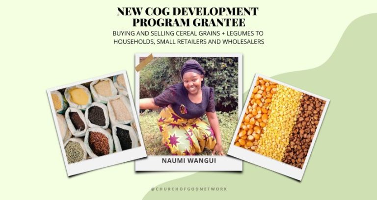 Welcoming Our Newest COG Development Program Grantee: Naomi Wangui Mbugua