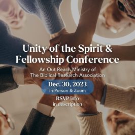 Cross Group Fellowship Opportunity: Unity of the Spirit & Fellowship Conference