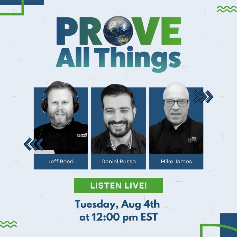 CGN Board Member is Guest on CGI’s “Prove All Things”